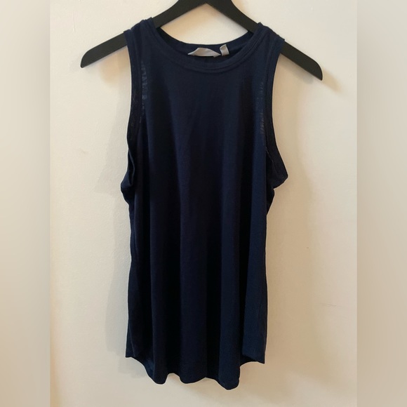 Athleta Tops - Athleta Women’s Breezy Tank in navy blue, size medium